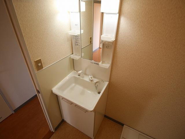 稲城市矢野口の賃貸マンションの洗面所