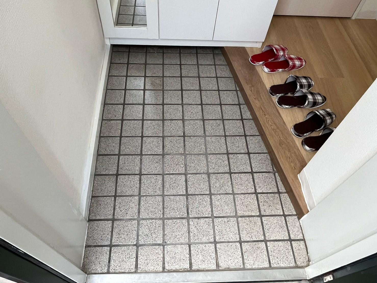 川崎市多摩区登戸新町の賃貸マンションの玄関