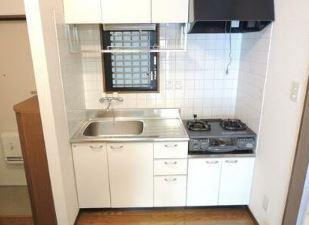 川崎市多摩区登戸の賃貸マンションのキッチン