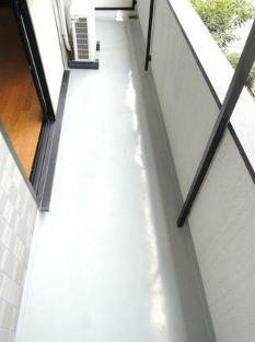 川崎市多摩区登戸の賃貸マンションのバルコニー