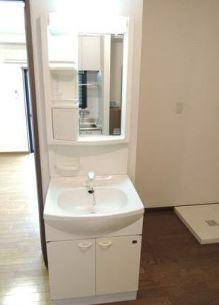 川崎市多摩区登戸の賃貸マンションの洗面所