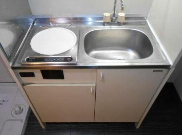 川崎市多摩区登戸の賃貸マンションのキッチン