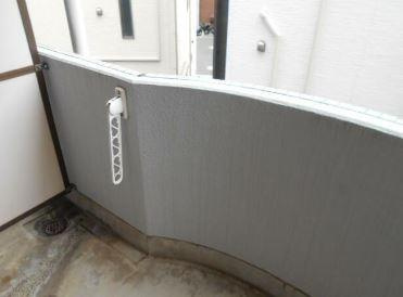 川崎市多摩区登戸の賃貸マンションのバルコニー