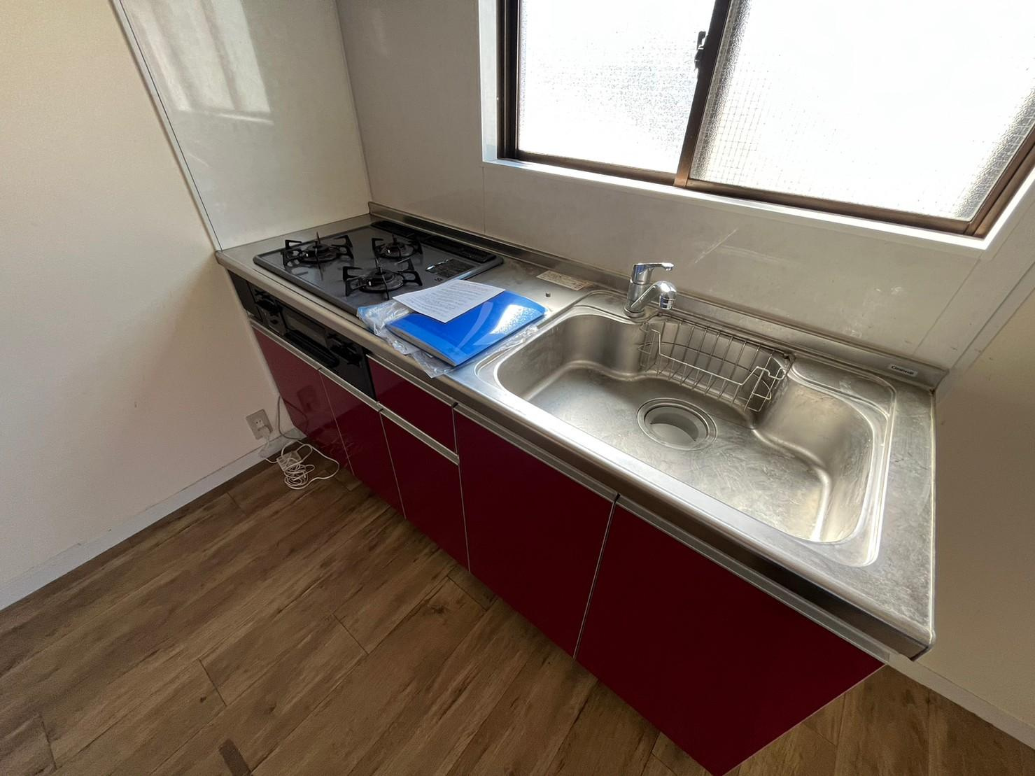 川崎市多摩区登戸の賃貸マンションのキッチン