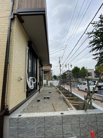 川崎市多摩区東生田２丁目の一戸建ての庭