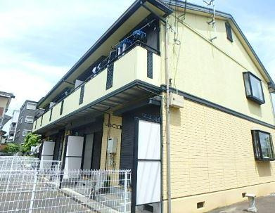 川崎市多摩区枡形２丁目のアパートの外観