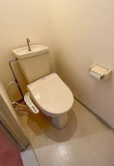 狛江市岩戸南２丁目の賃貸マンションのトイレ