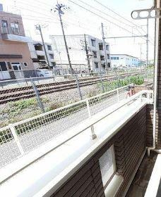 川崎市多摩区登戸のアパートの展望