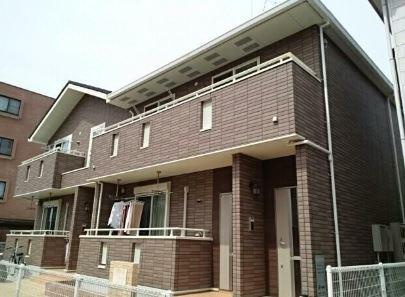 川崎市多摩区登戸のアパートの外観