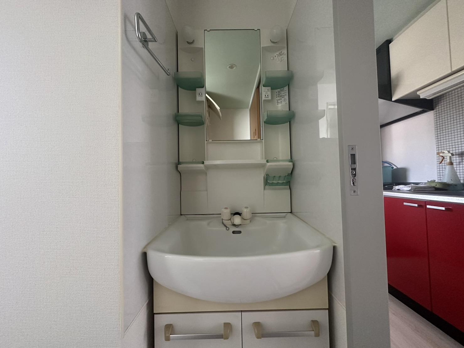 川崎市多摩区登戸の賃貸マンションの洗面所