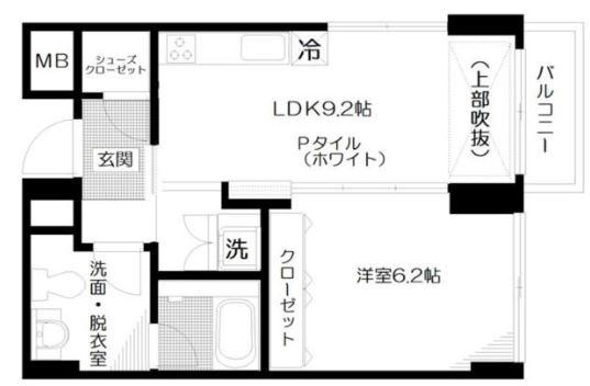 コート向ヶ丘の間取り