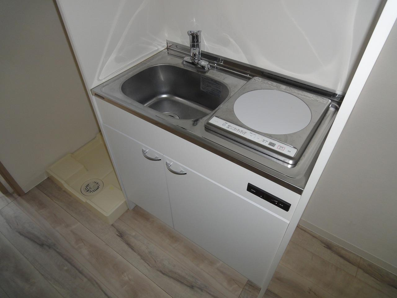 川崎市多摩区登戸の賃貸マンションのキッチン