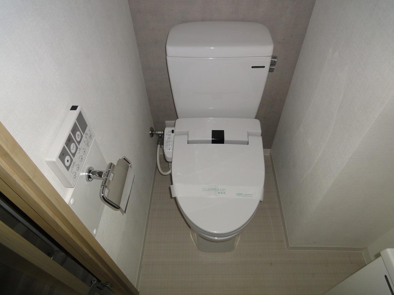 川崎市多摩区登戸の賃貸マンションのトイレ