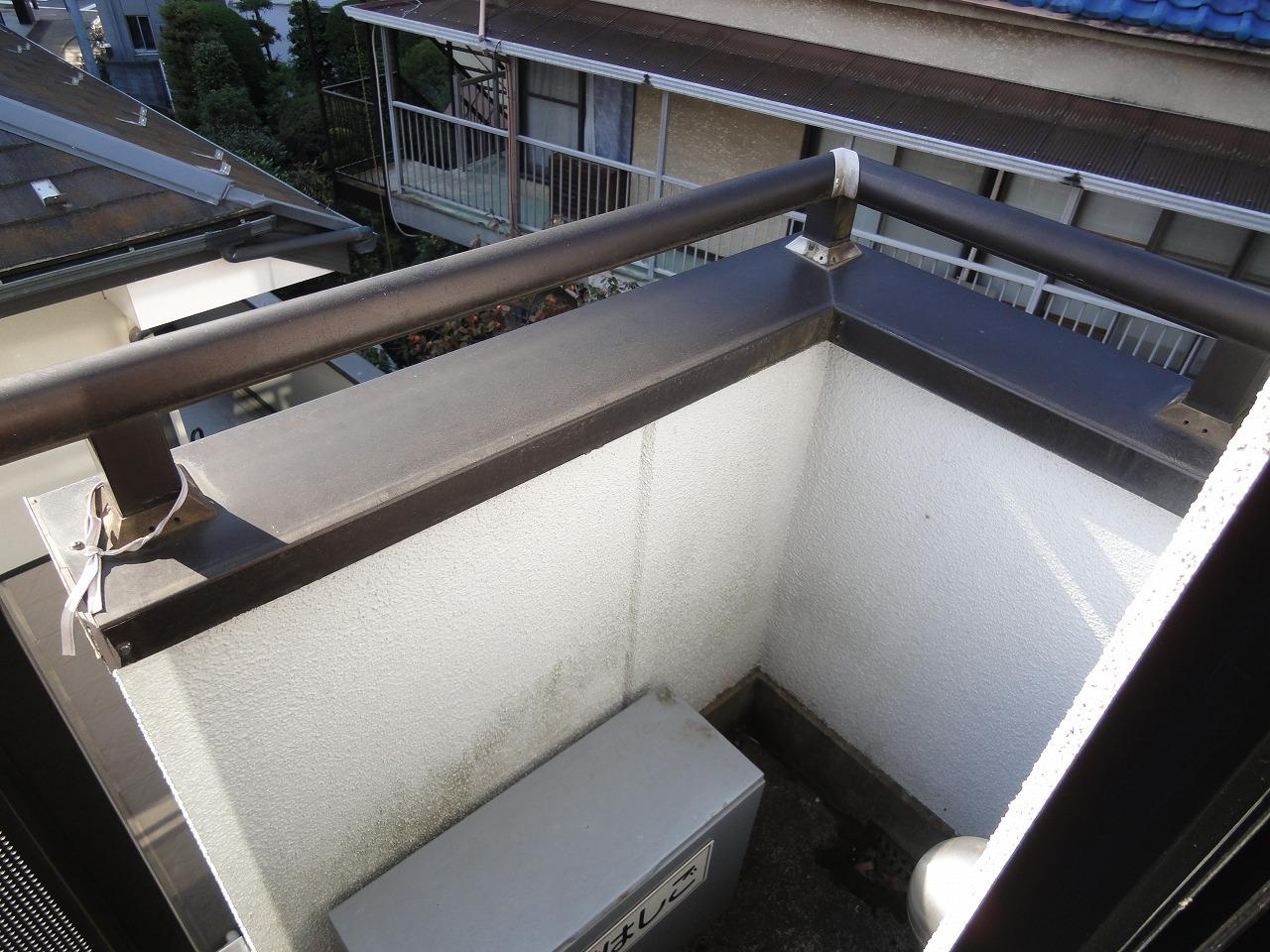 川崎市多摩区登戸の賃貸マンションのバルコニー