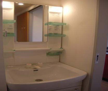 川崎市多摩区登戸の賃貸マンションの洗面所