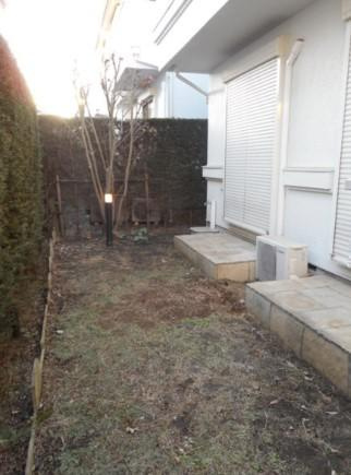 カサカリエンテ千歳台の庭