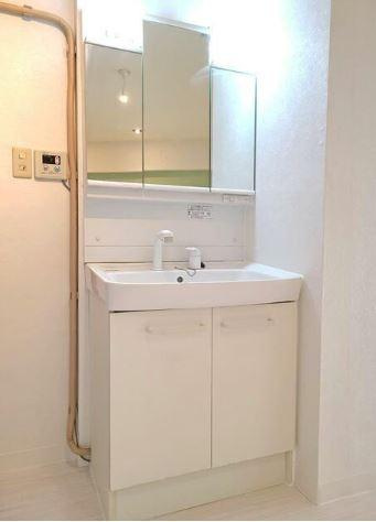 川崎市多摩区登戸の賃貸マンションの洗面所