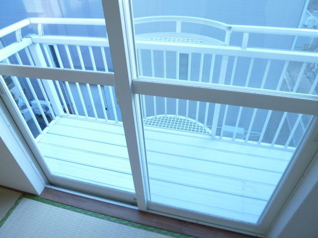 梶邸賃貸住宅のバルコニー