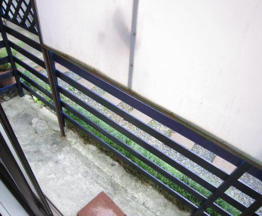 プレジーレパートⅡのバルコニー