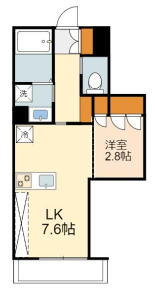 ピースコート登戸Ⅱの間取り