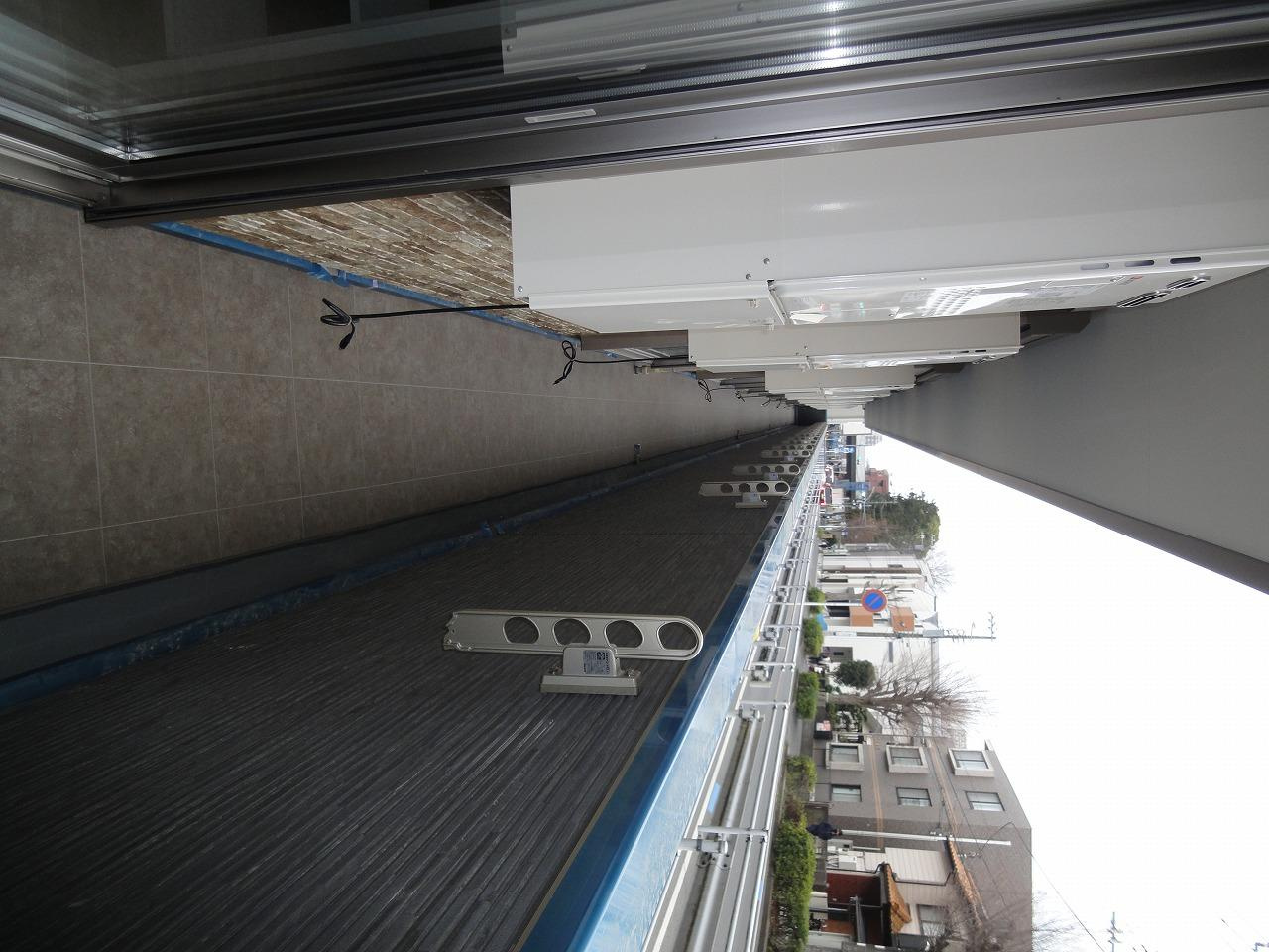 ピースコート登戸Ⅱのバルコニー