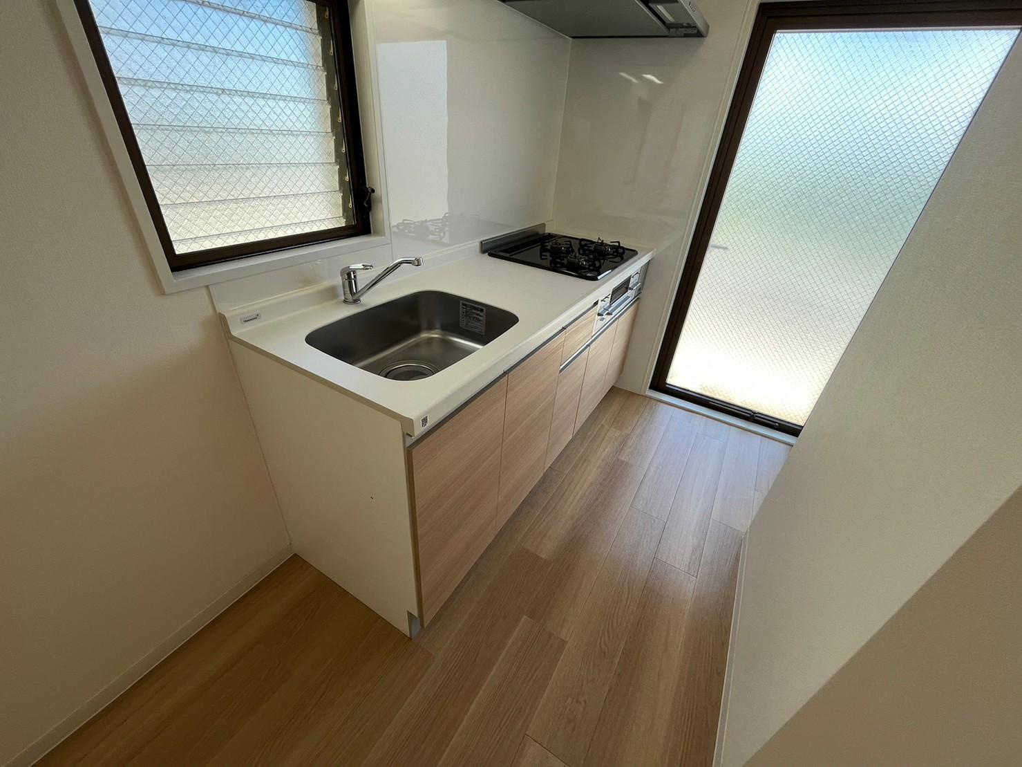 川崎市多摩区登戸新町の賃貸マンションのキッチン