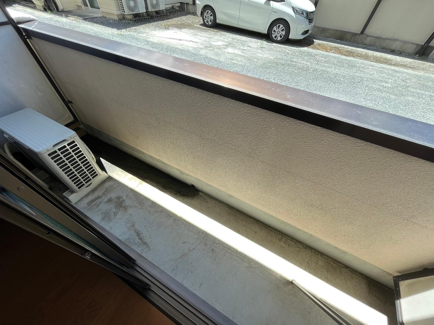 川崎市多摩区登戸の賃貸マンションのバルコニー