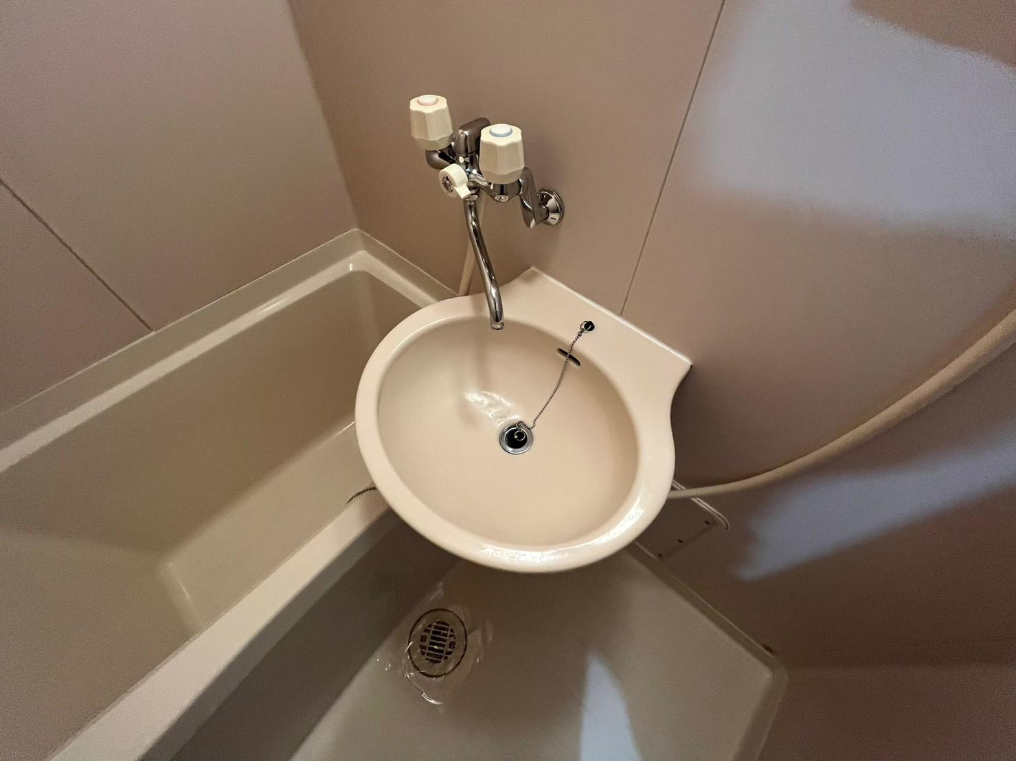 川崎市多摩区登戸の賃貸マンションの洗面所