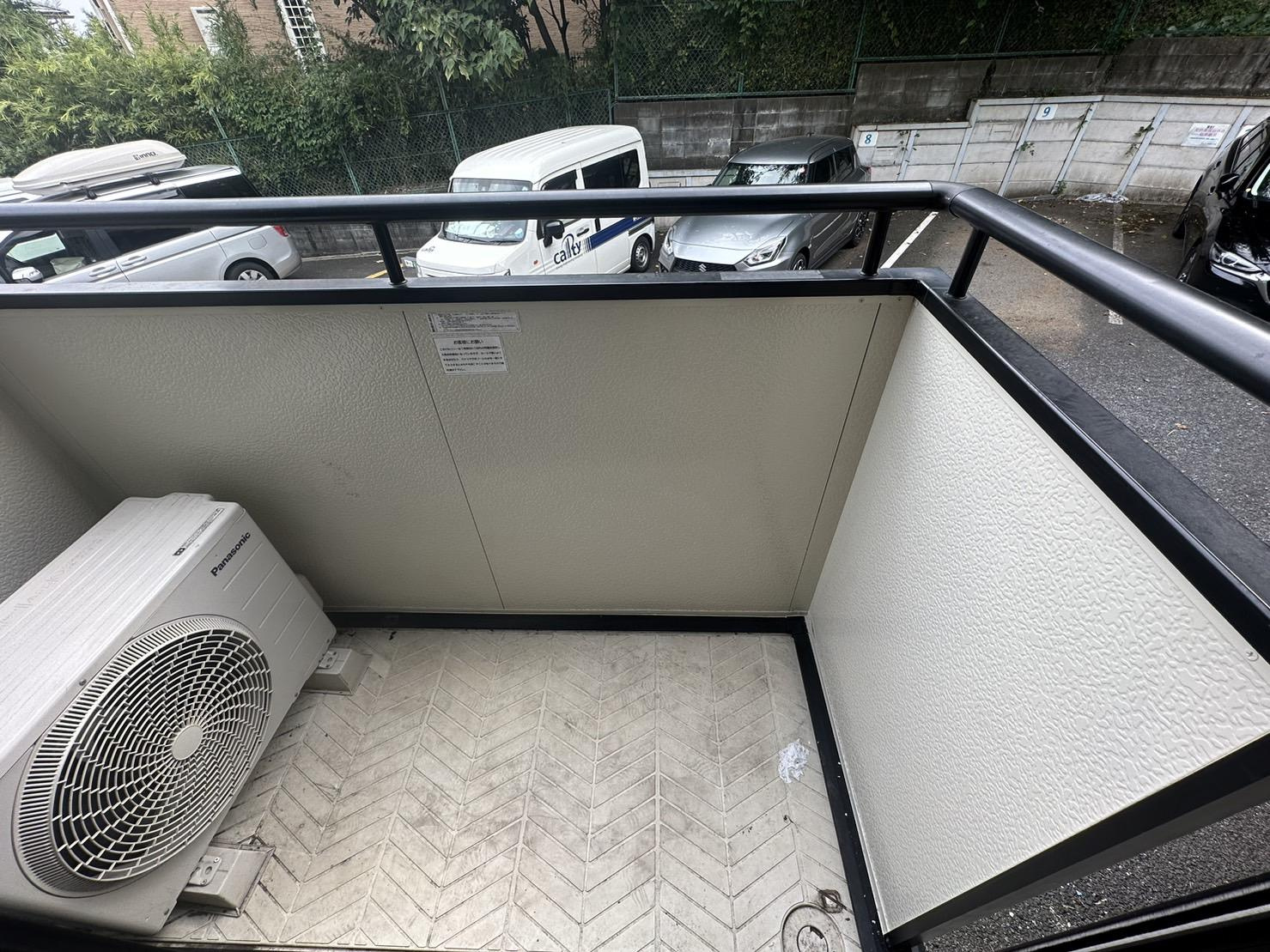 ロワジール枡形2のバルコニー