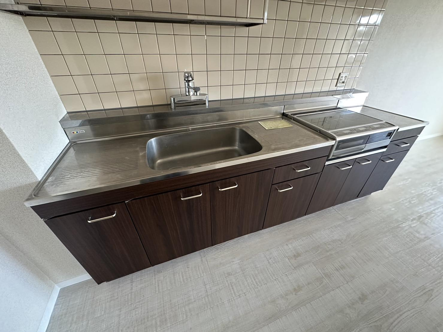 川崎市多摩区菅３丁目の賃貸マンションのキッチン