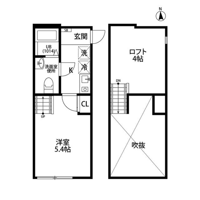 ウェルコーポ宿河原の間取り