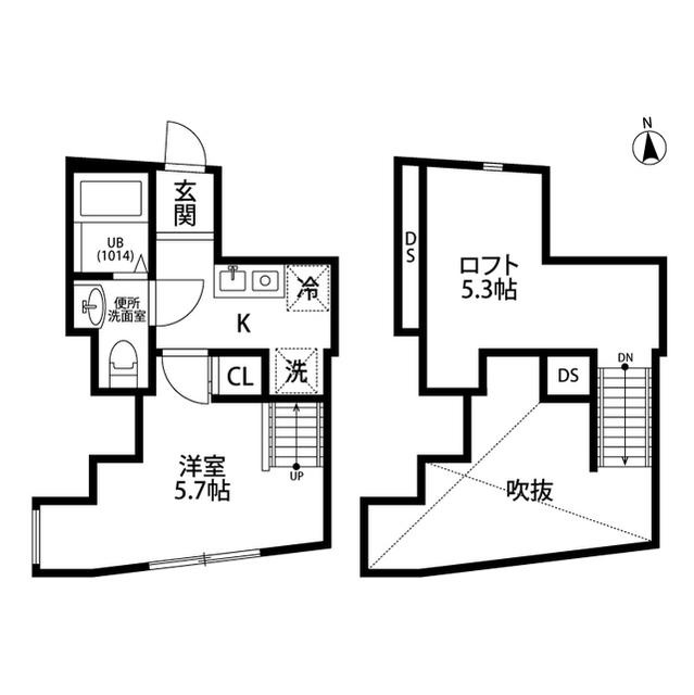 ウェルコーポ宿河原の間取り