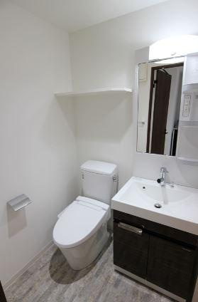 川崎市多摩区生田７丁目の賃貸マンションのトイレ