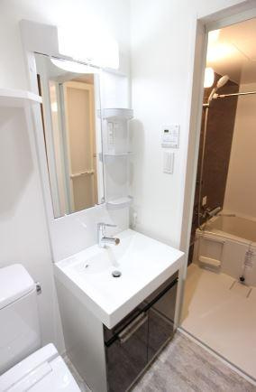 川崎市多摩区生田７丁目の賃貸マンションの洗面所