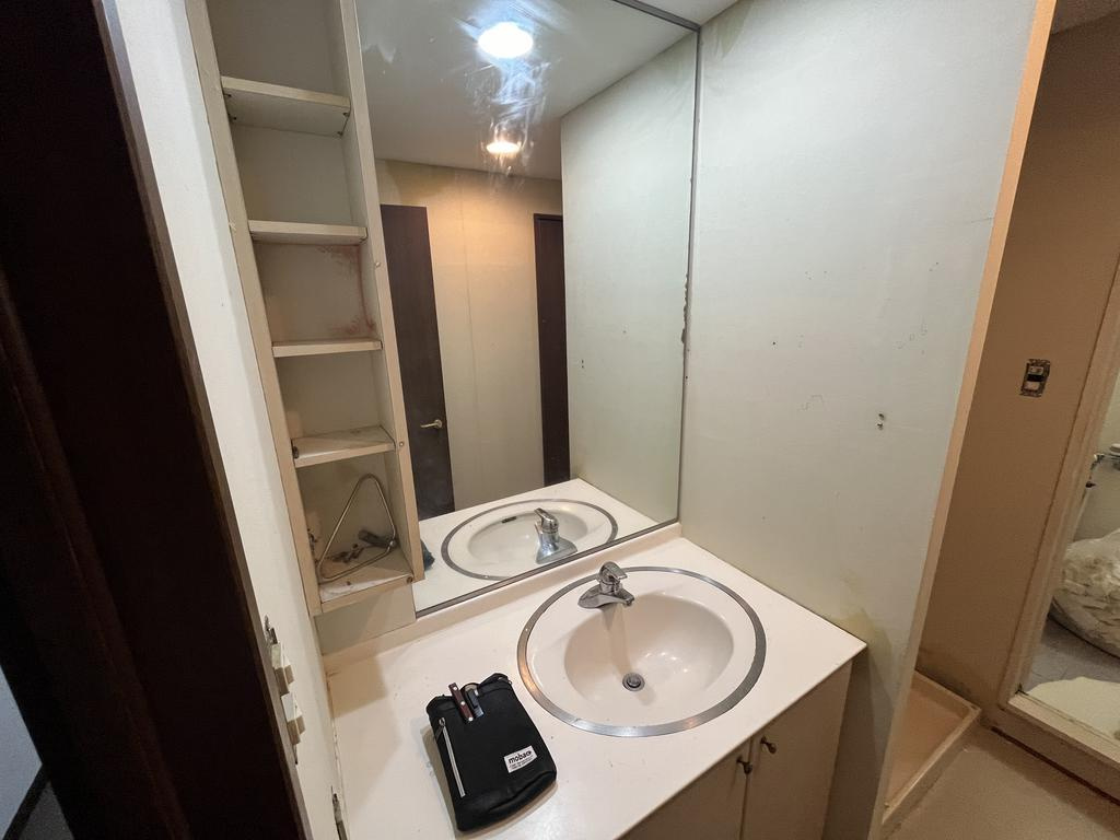 川崎市多摩区東三田２丁目の賃貸マンションの洗面所