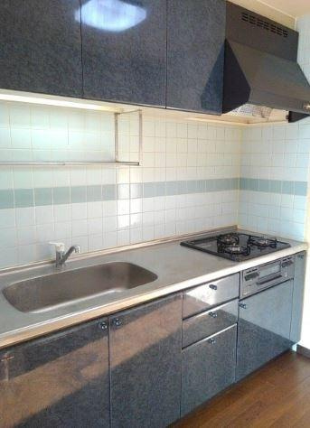 川崎市多摩区生田１丁目の賃貸マンションのキッチン