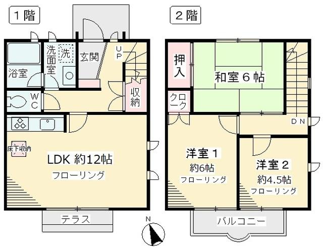 ガーデンハウスⅡの間取り