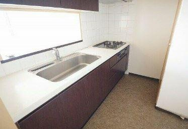 川崎市多摩区登戸の賃貸マンションのキッチン