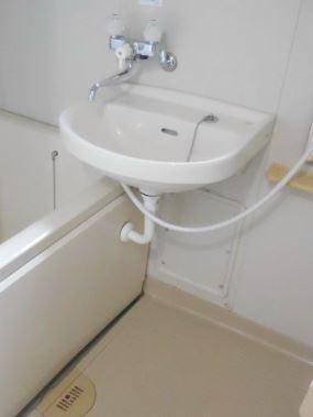 リバーサイドハイツⅢの洗面所