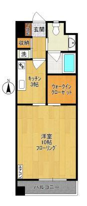 コンフォート中野島の間取り
