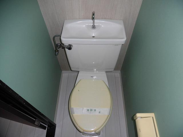 川崎市多摩区宿河原１丁目の賃貸マンションのトイレ