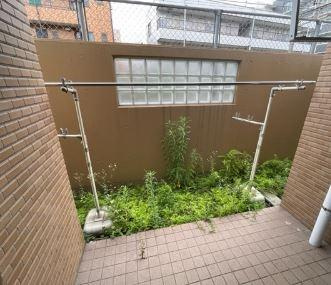 川崎市多摩区宿河原１丁目の賃貸マンションのバルコニー