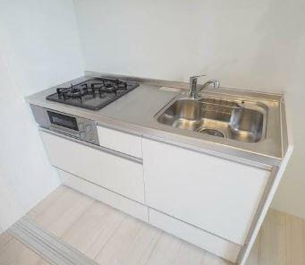 川崎市多摩区登戸の賃貸マンションのキッチン