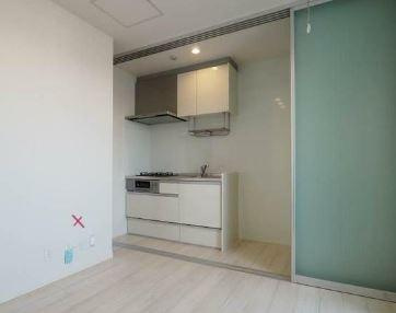 川崎市多摩区登戸の賃貸マンションの居間・リビング