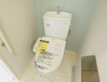 川崎市多摩区登戸の賃貸マンションのトイレ