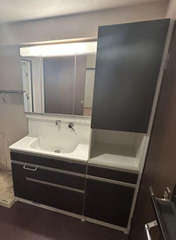 府中市晴見町１丁目の賃貸マンションの洗面所