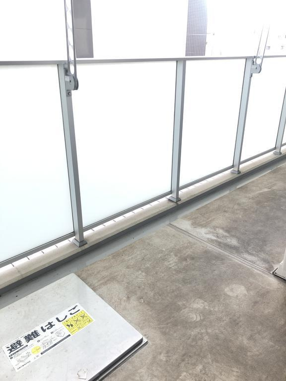 川崎市多摩区登戸の賃貸マンションのバルコニー