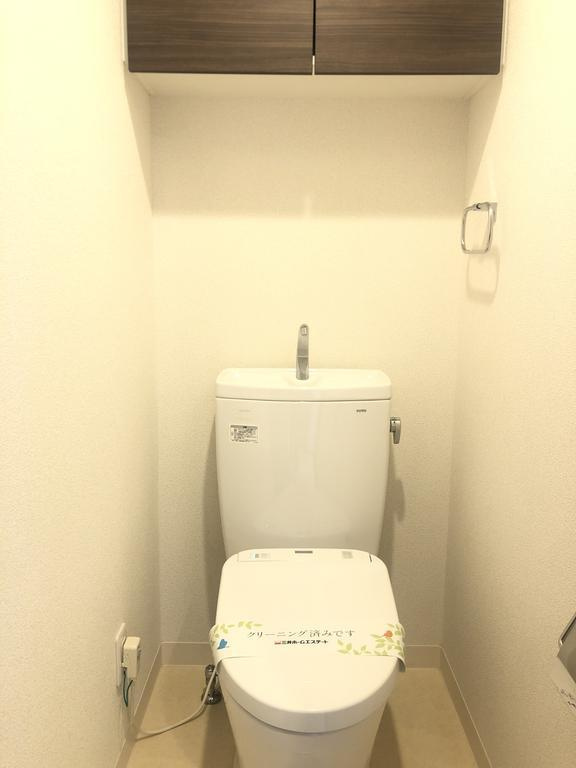 川崎市多摩区登戸の賃貸マンションのトイレ