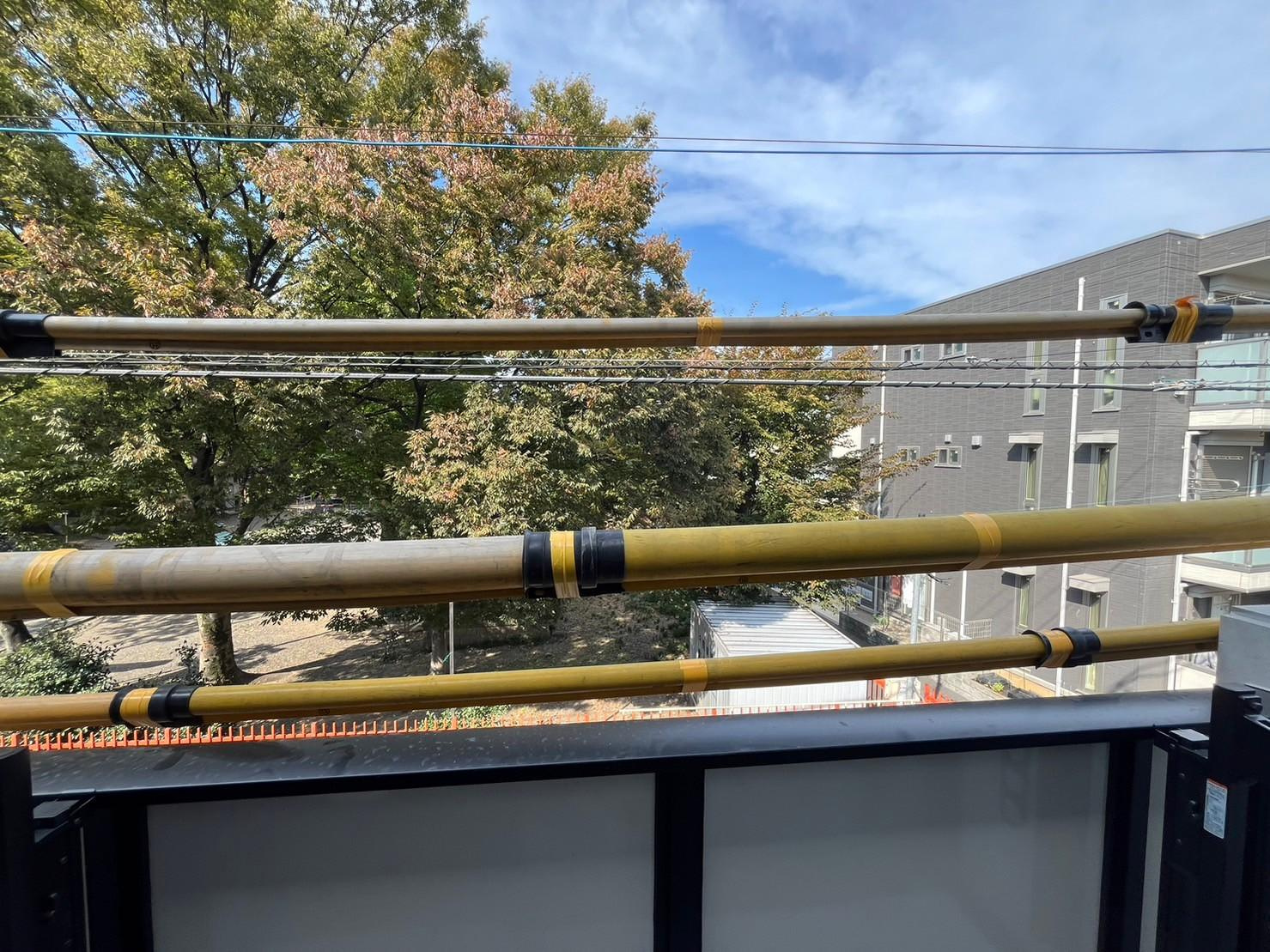 川崎市多摩区中野島１丁目のアパートの展望