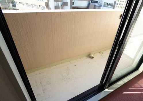川崎市多摩区登戸の賃貸マンションのバルコニー